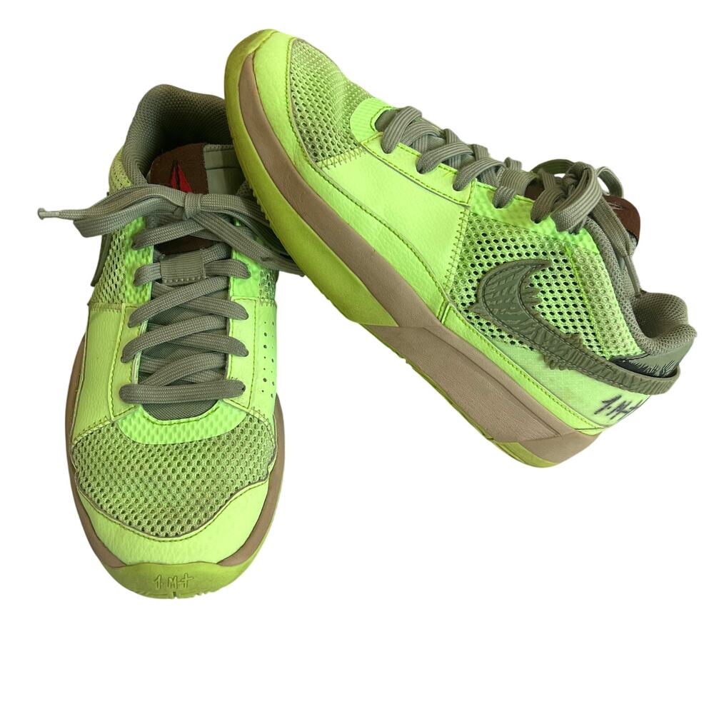 Nike Ja 1 Zombie Green Basketball Shoes - Picture 3 of 10